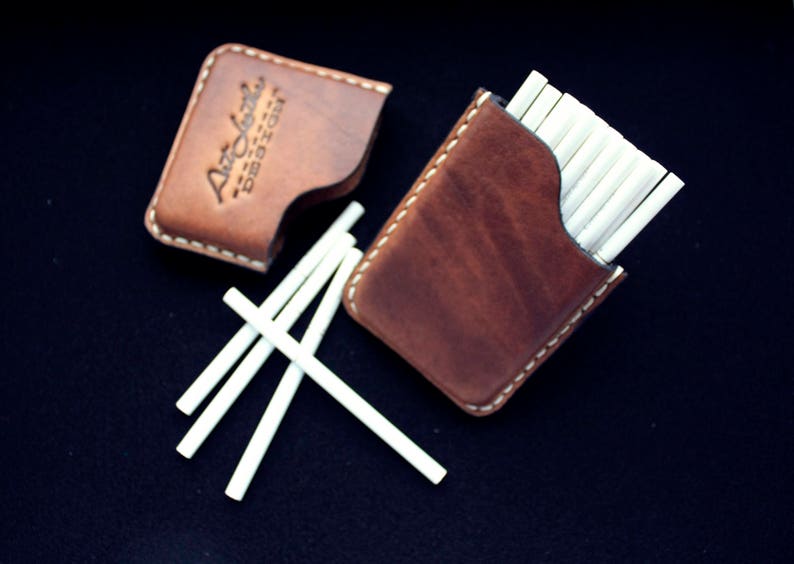 کیف چرمی مخصوص سیگار |مدل SILVA CIGARETTE13