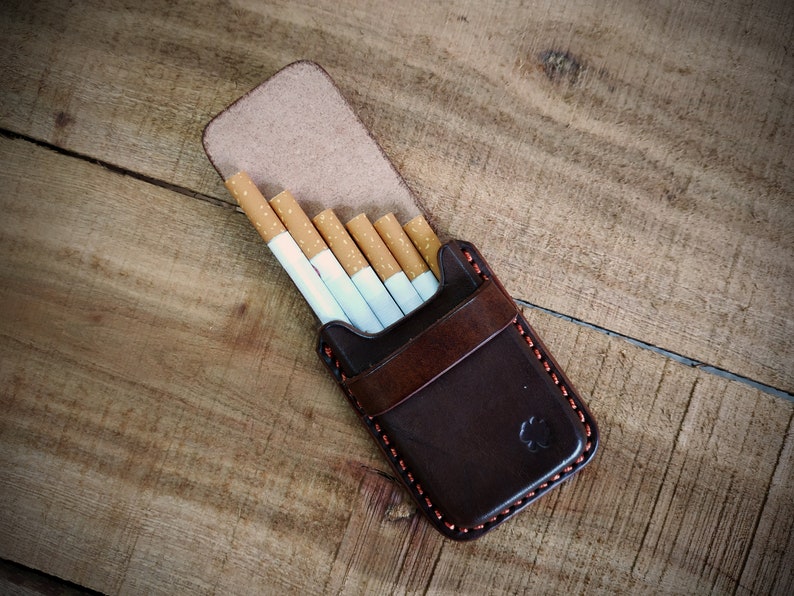 کیف چرمی مخصوص سیگار مدل SILVA CIGARETTE15
